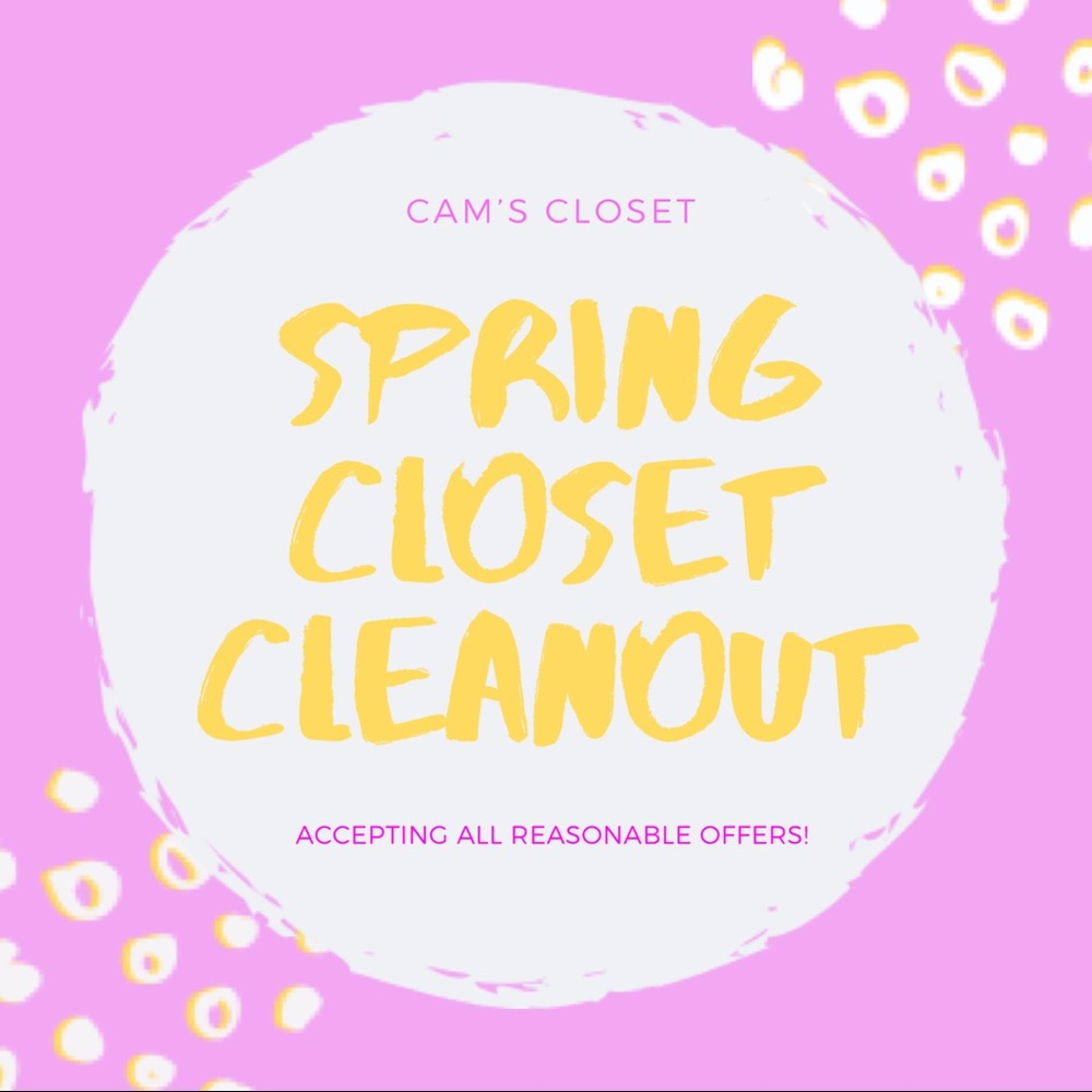 CAM’S CLOSET: Spring Closet Cleanout!